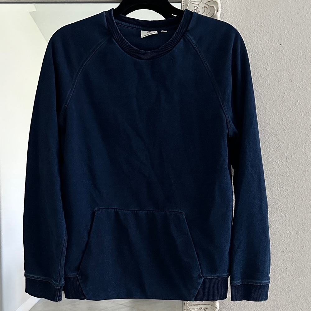 Ag Adriano Goldschmied Kids Icosa Raglan Indigo Crewneck Sweatshirt